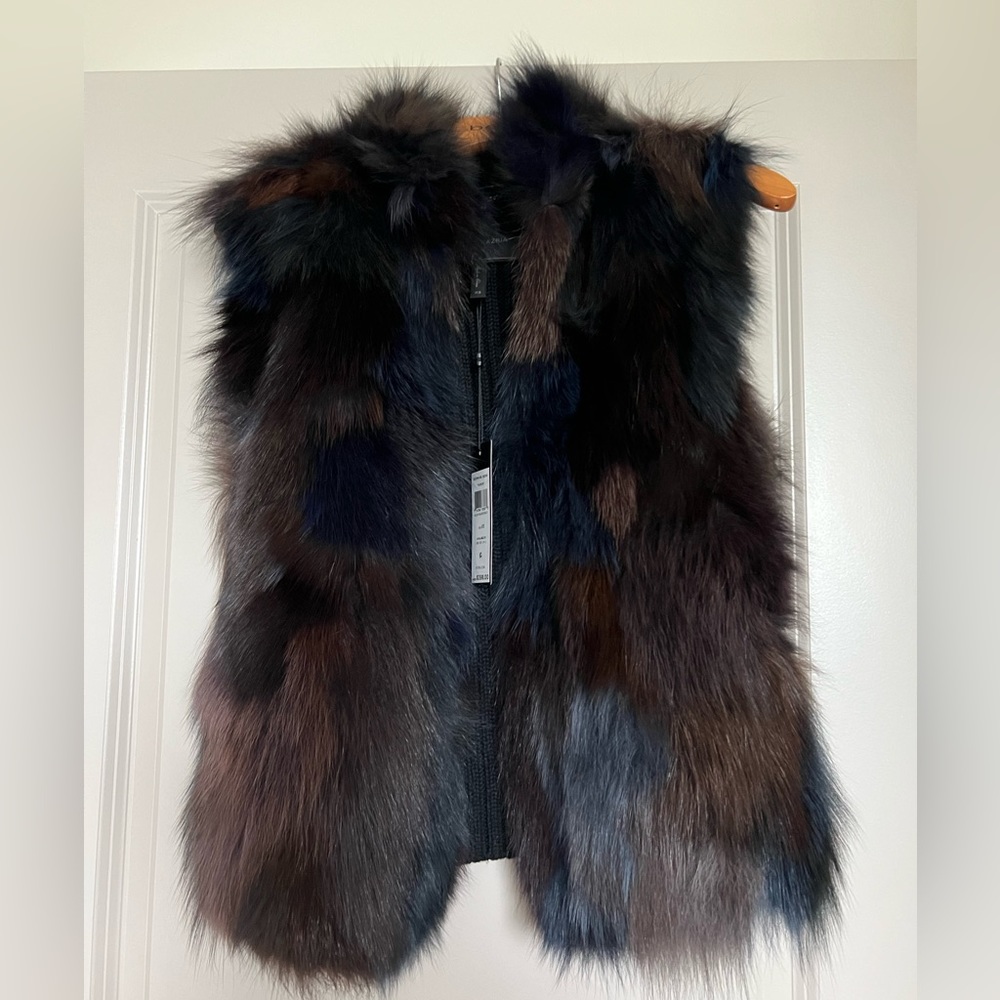 BCBG Fur Vest